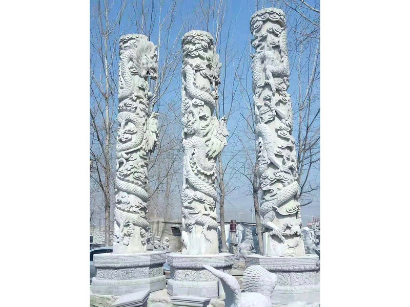 石雕龙柱4