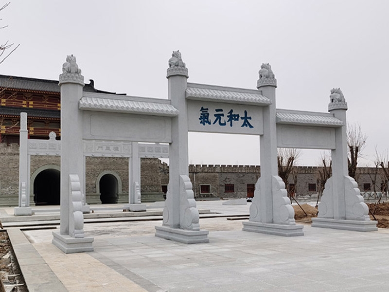 花岗岩石牌坊